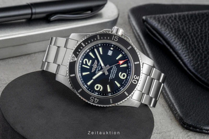 Breitling Superocean steel automatic men's watch A17367D71B1A1 [2602392]