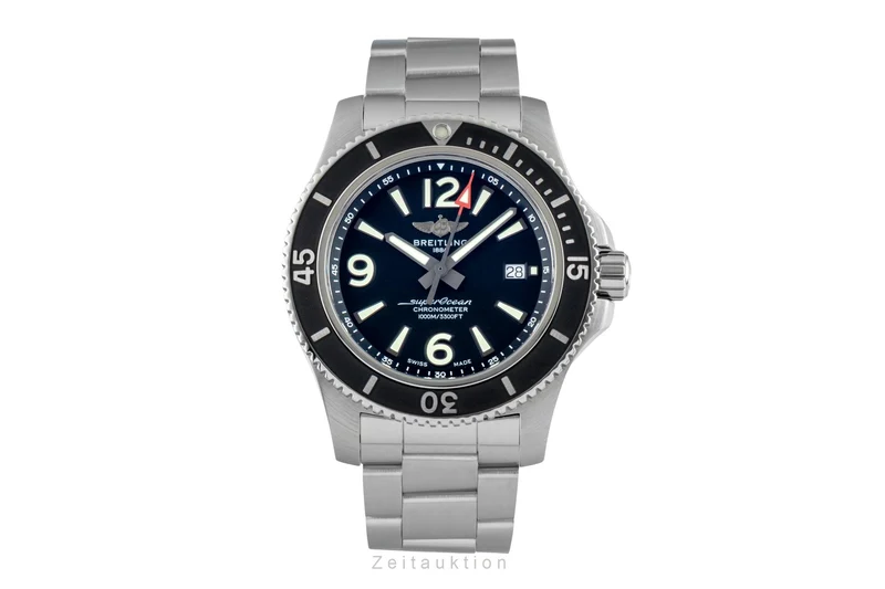 Breitling Superocean steel automatic men's watch A17367D71B1A1 [2602392]