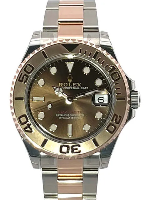 Rolex Yacht-Master 37 Edelstahl Everose-Gold 268621 verklebt 2022