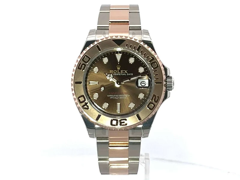 Rolex Yacht-Master 37 Edelstahl Everose-Gold 268621 verklebt 2022