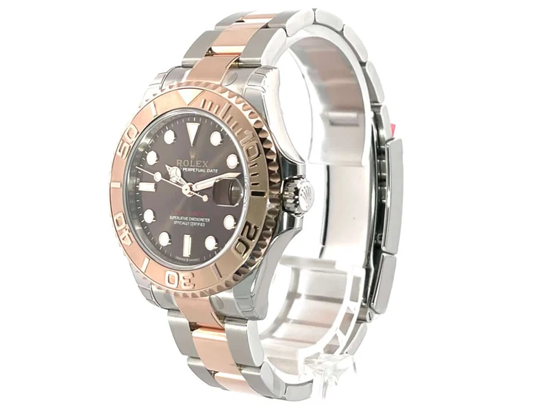 Rolex Yacht-Master 37 Edelstahl Everose-Gold 268621 verklebt 2022