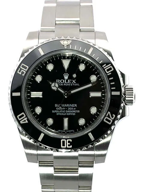Rolex Submariner No Date 114060 aus 2016