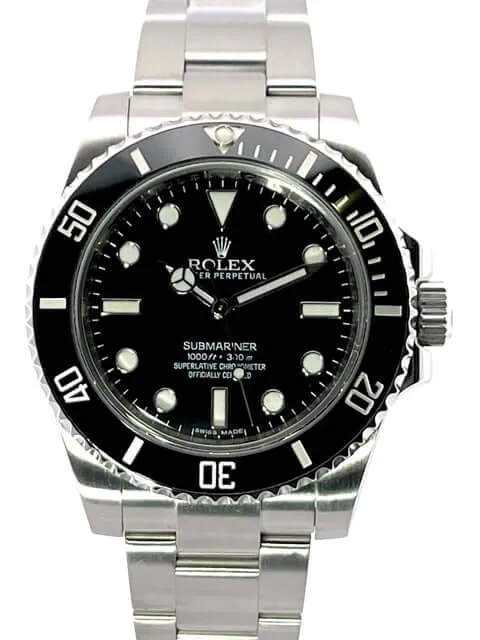 Rolex Submariner No Date 114060 aus 10-2015