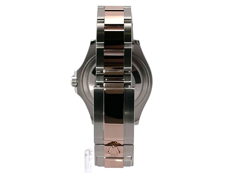 Rolex Yacht-Master 37 Edelstahl Everose-Gold 268621 Schwarz aus 2020