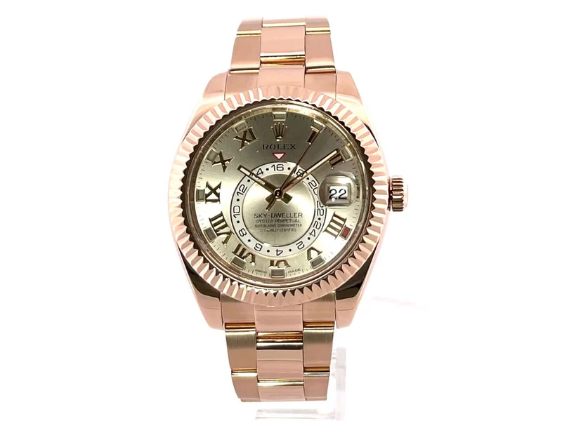 Rolex Sky-Dweller 326935 Everose-Gold Pink Römisch