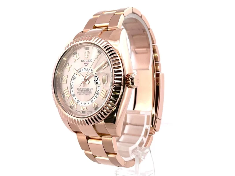 Rolex Sky-Dweller 326935 Everose-Gold Pink Römisch