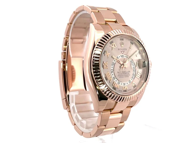 Rolex Sky-Dweller 326935 Everose-Gold Pink Römisch