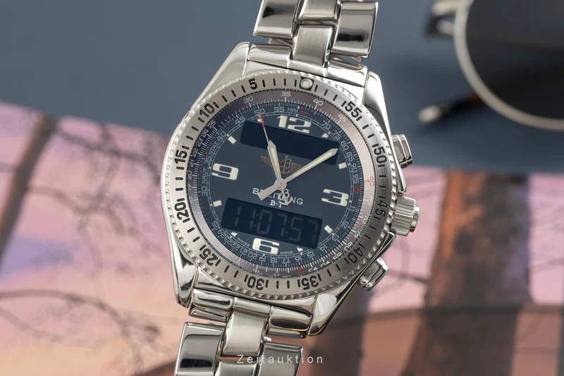 Breitling B1 chronograph steel quartz men's watch A68362 [2602361]
