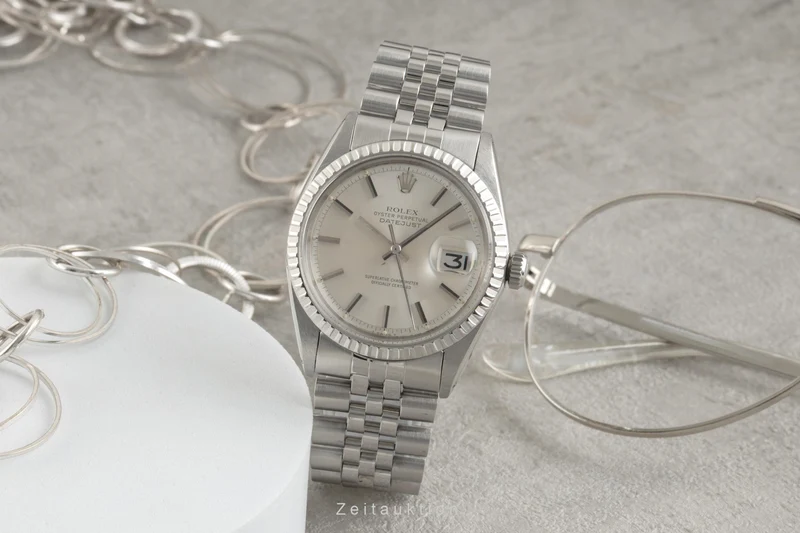 Rolex Datejust steel automatic men's watch 1603 Vintage [2602462]