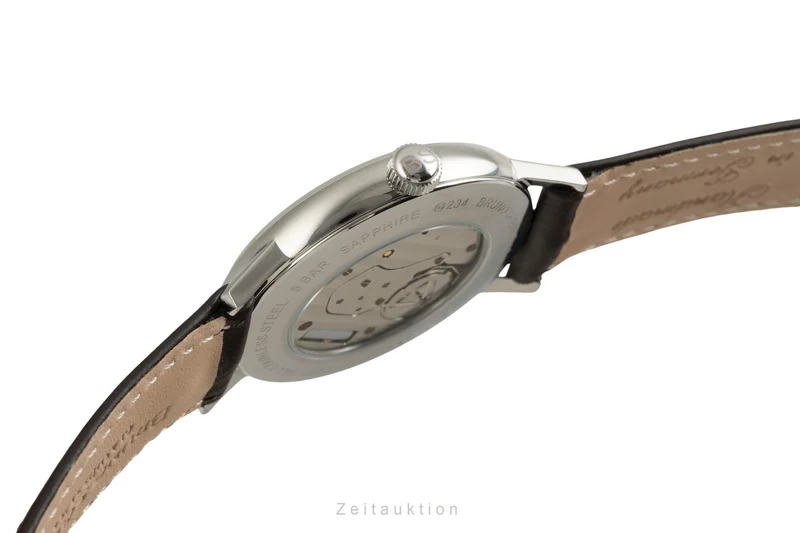 Bruno Söhnle Glashütte Bergamo Big steel quartz men's watch 17-13234-131 [2602742]