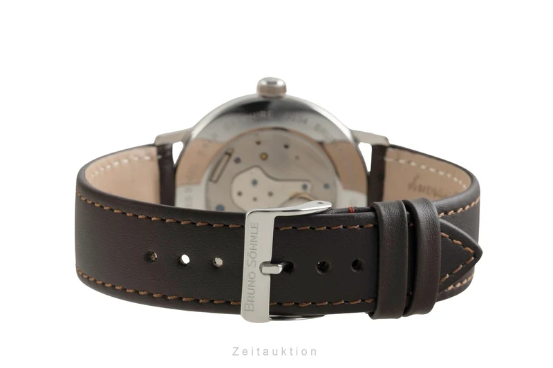 Bruno Söhnle Glashütte Bergamo Big steel quartz men's watch 17-13234-131 [2602742]