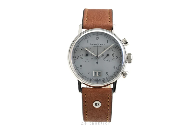 Bruno Söhnle Glashütte Bergamo Chronograph chronograph steel quartz men's watch 17-13237-831 [2602741]