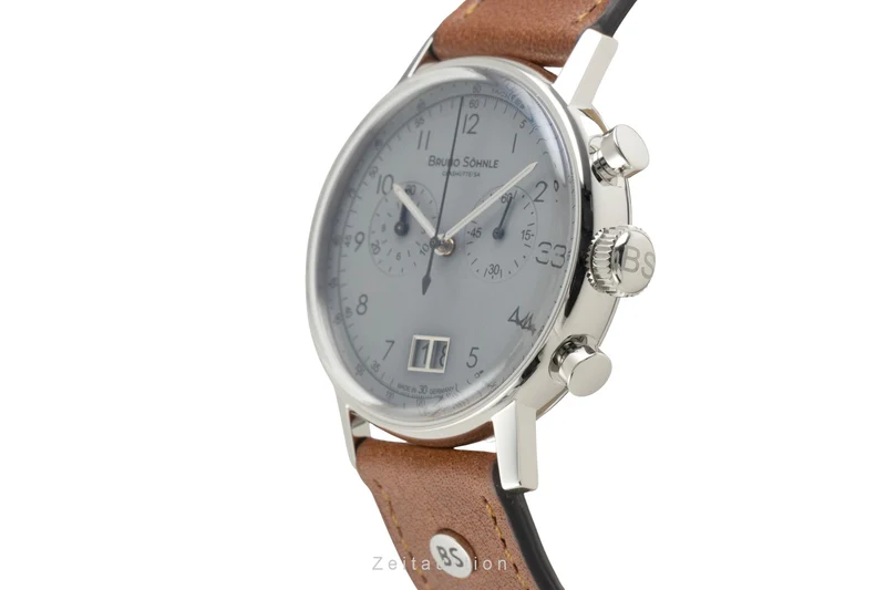 Bruno Söhnle Glashütte Bergamo Chronograph chronograph steel quartz men's watch 17-13237-831 [2602741]
