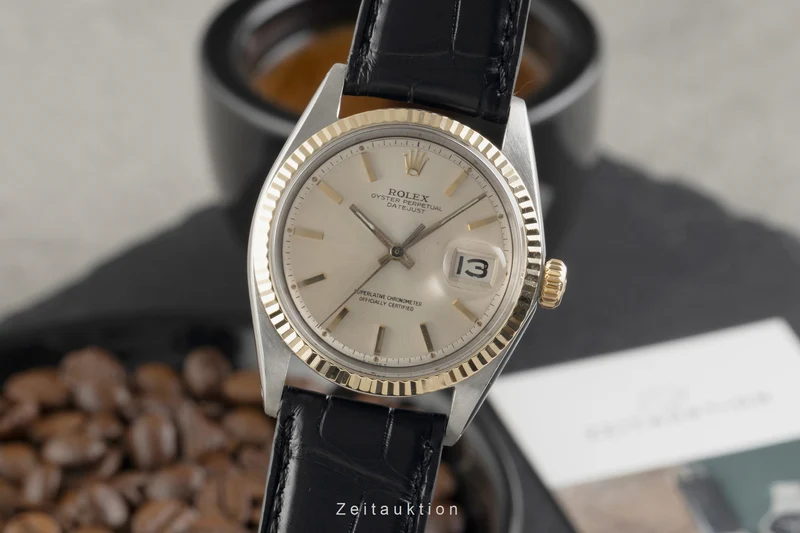 Rolex Datejust steel / gold automatic men's watch 1601 Vintage [2602249]