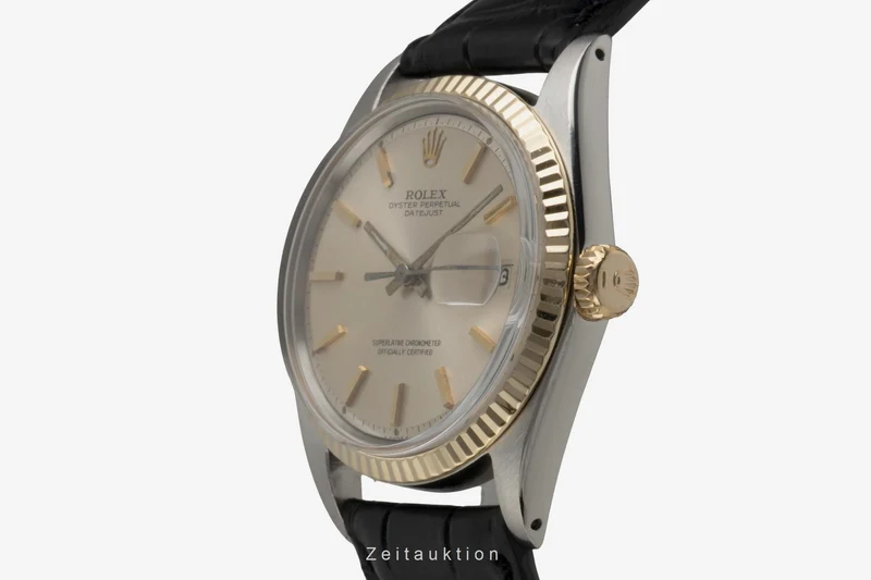 Rolex Datejust steel / gold automatic men's watch 1601 Vintage [2602249]