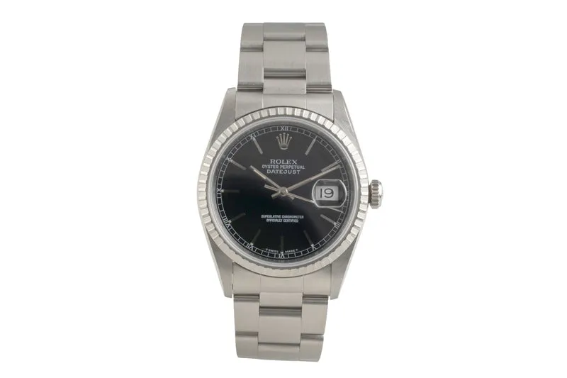 Rolex Datejust steel automatic men's watch 16220 [2602254]