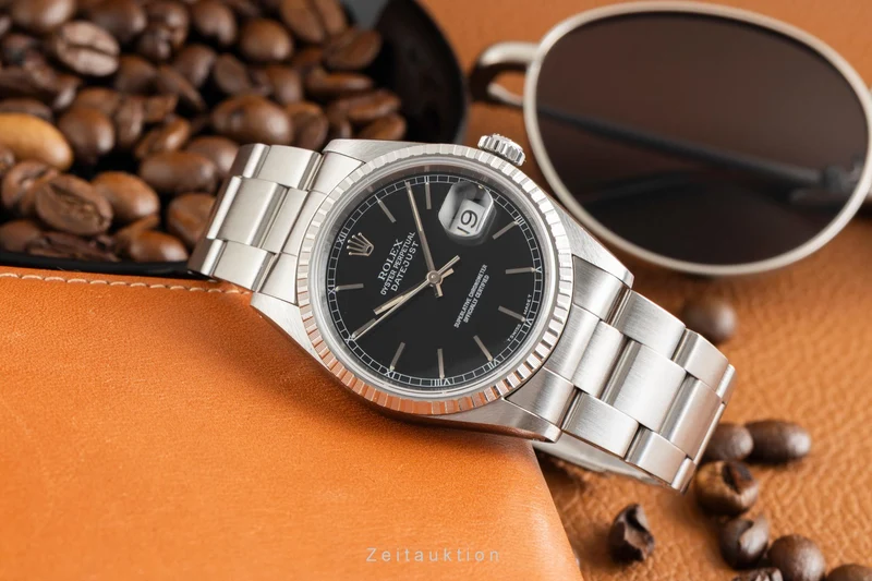 Rolex Datejust steel automatic men's watch 16220 [2602254]