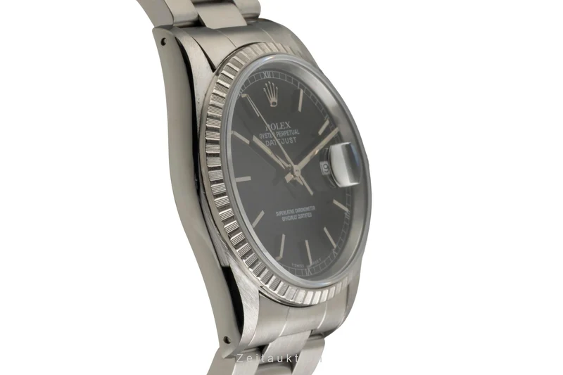 Rolex Datejust steel automatic men's watch 16220 [2602254]