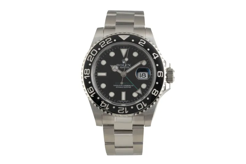 Rolex GMT-Master II steel automatic men's watch 116710 [2602515]