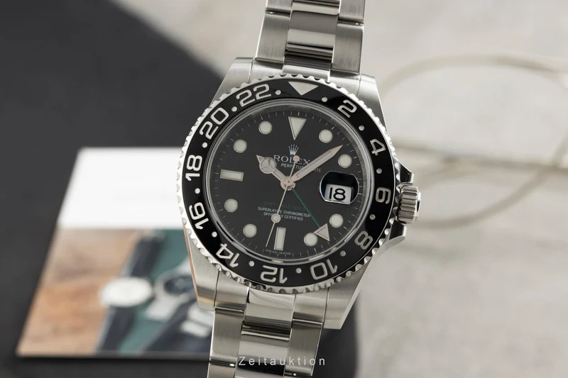 Rolex GMT-Master II steel automatic men's watch 116710 [2602515]