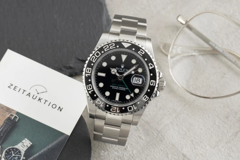 Rolex GMT-Master II steel automatic men's watch 116710 [2602515]