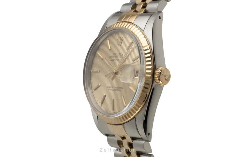 Rolex Datejust steel / gold automatic men's watch 16013 Vintage [2601873]