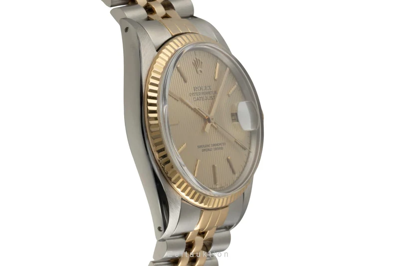 Rolex Datejust steel / gold automatic men's watch 16013 Vintage [2601873]