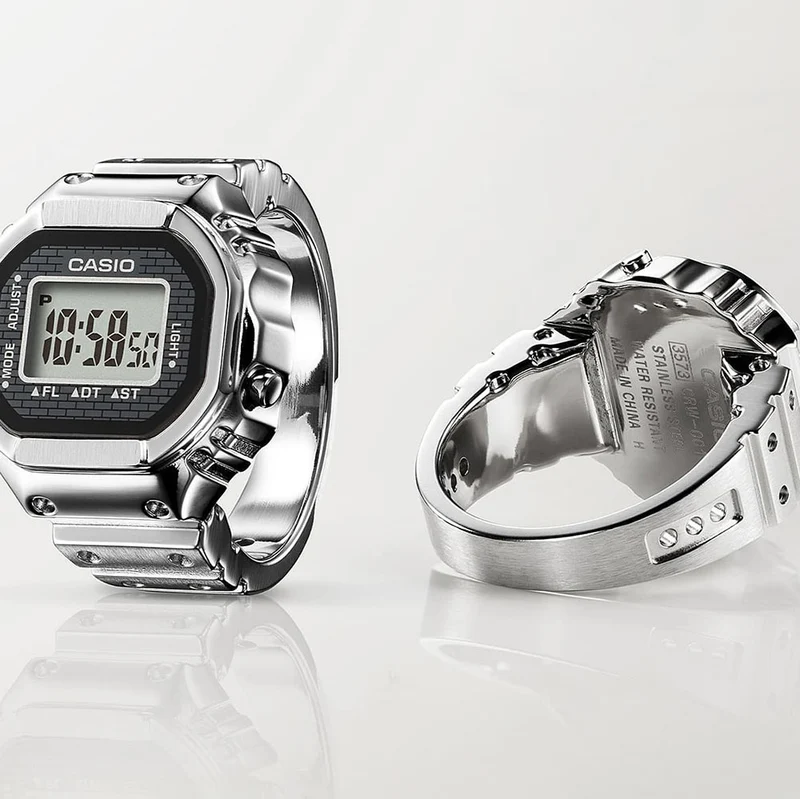 Casio 50th Anniversary Ring Watch CRW-001-1ER
