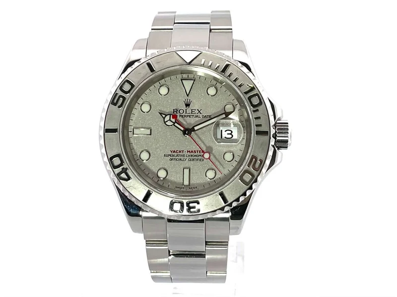 Rolex Yacht-Master 40 Edelstahl Platin 16622 aus 2003 LC100