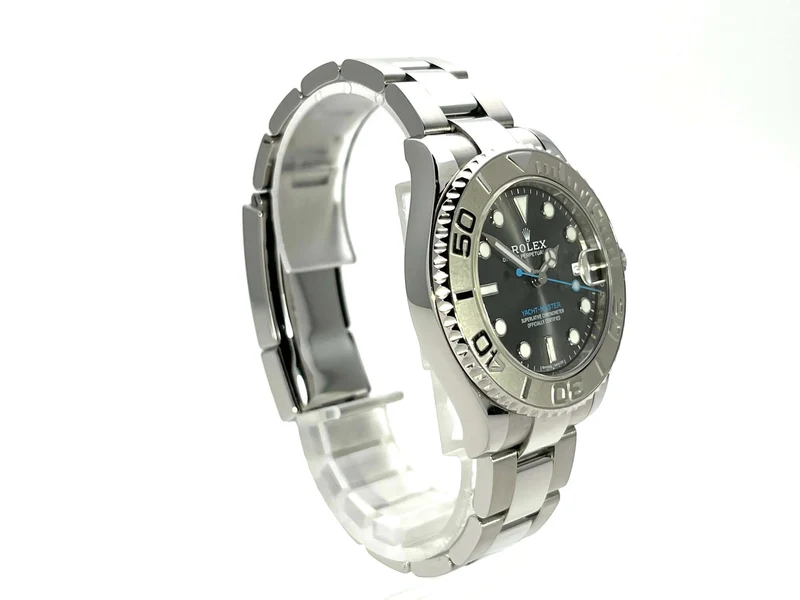 Rolex Yacht-Master 37 Edelstahl Platin 268622 Rhodium aus 2016 LC100