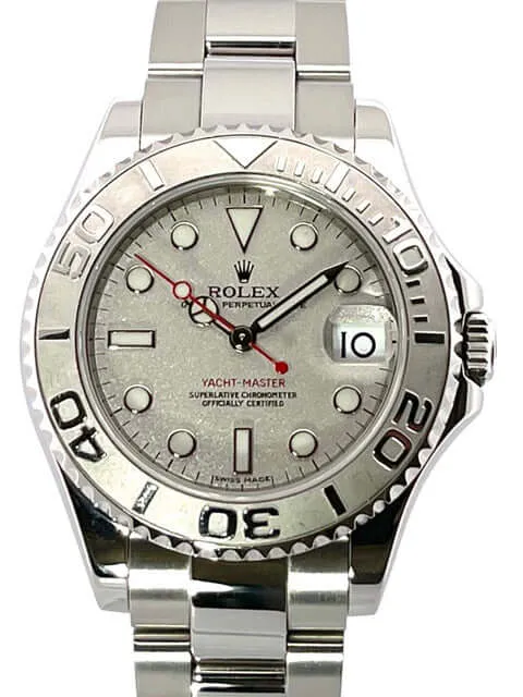 Rolex Yacht-Master 35 Edelstahl Platin 168622 aus 2016 LC100