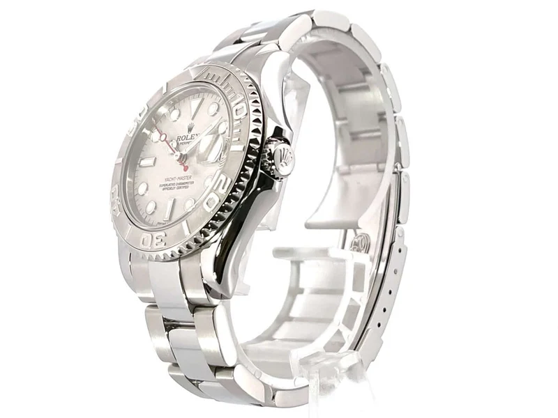 Rolex Yacht-Master 35 Edelstahl Platin 168622 aus 2016 LC100