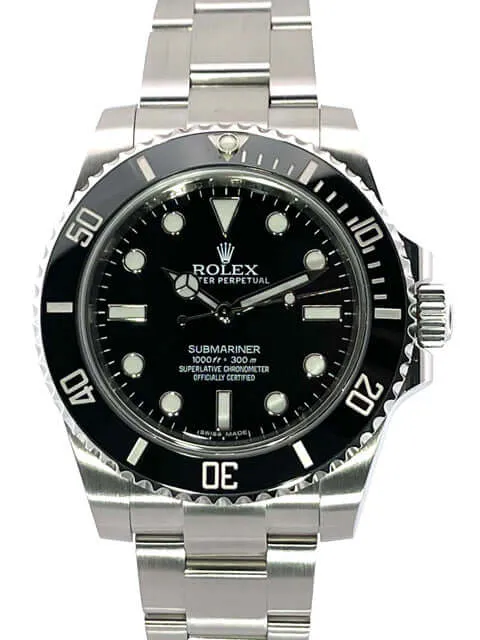 Rolex Submariner No Date 114060 aus 2015