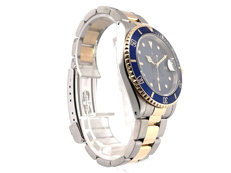 Rolex Submariner Date 16613 Edelstahl Gelbgold LC100 aus 1996