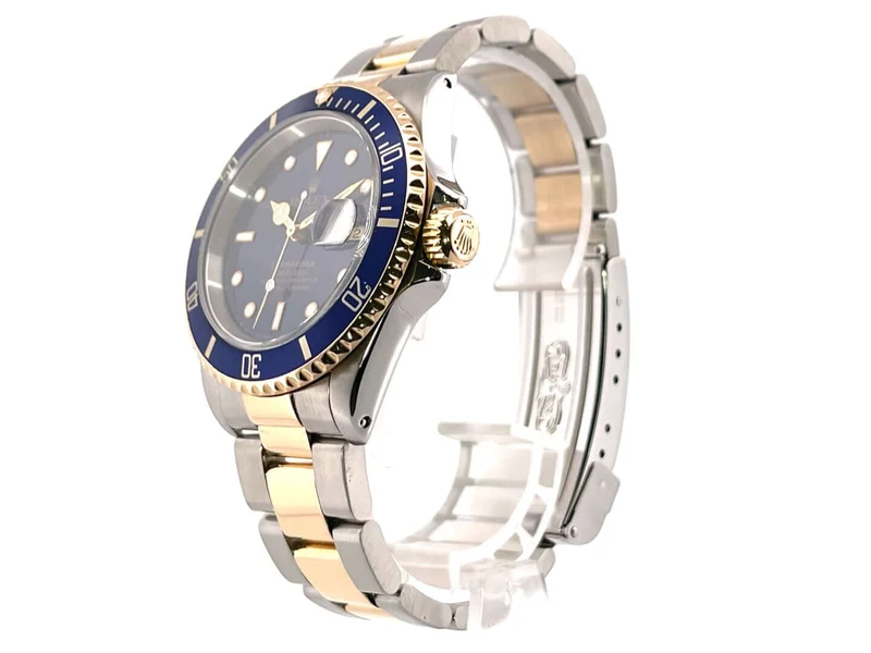 Rolex Submariner Date 16613 Edelstahl Gelbgold LC100 aus 1996
