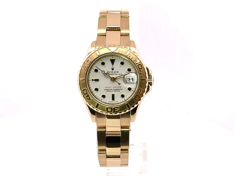 Rolex Yacht-Master 29 Gelbgold 69628 aus 1994 D-Papiere