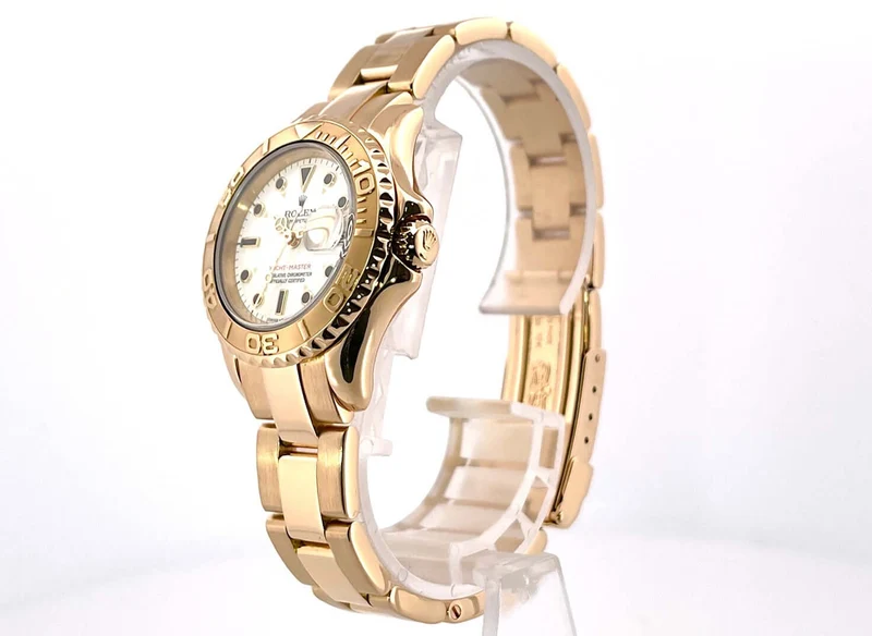 Rolex Yacht-Master 29 Gelbgold 69628 aus 1994 D-Papiere