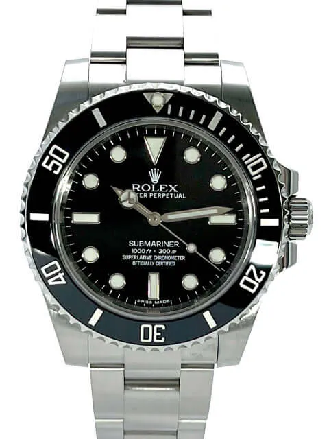Rolex Submariner No Date 114060 aus 2015