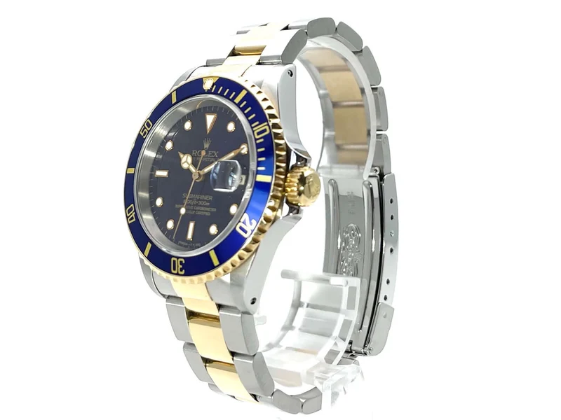 Rolex Submariner Date 16613 Edelstahl Gelbgold aus 1996 LC100