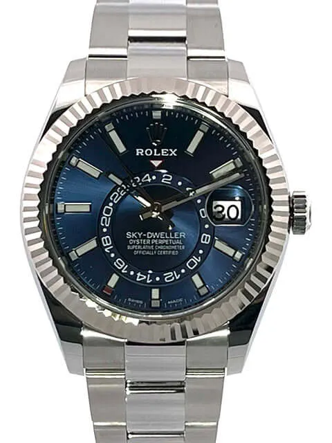 Rolex Sky-Dweller 326934 Blau aus 2020