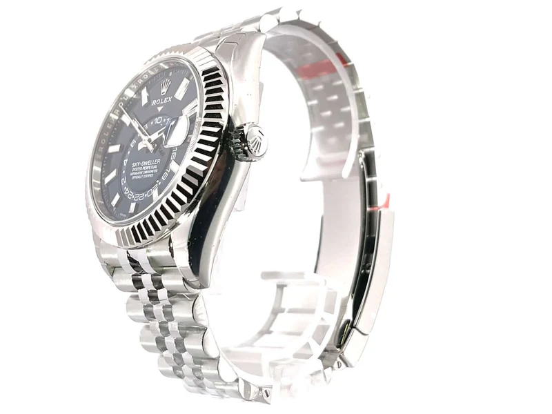 Rolex Sky-Dweller 326934 Blau Jubile-Band verklebt 11-2021