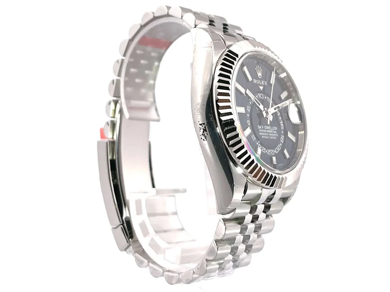 Rolex Sky-Dweller 326934 Blau Jubile-Band verklebt 11-2021