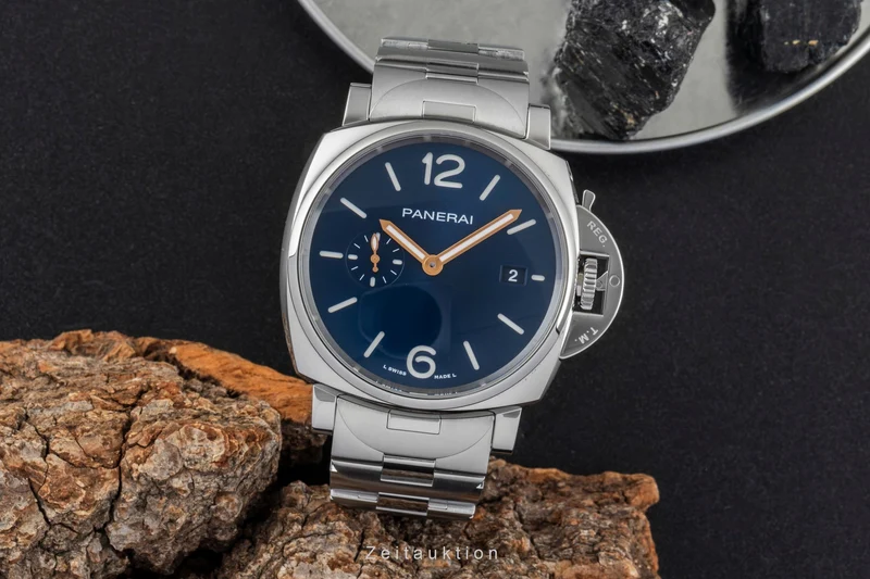 Panerai Luminor steel automatic men's watch PAM01124 LP: 8600EUR [2507320]
