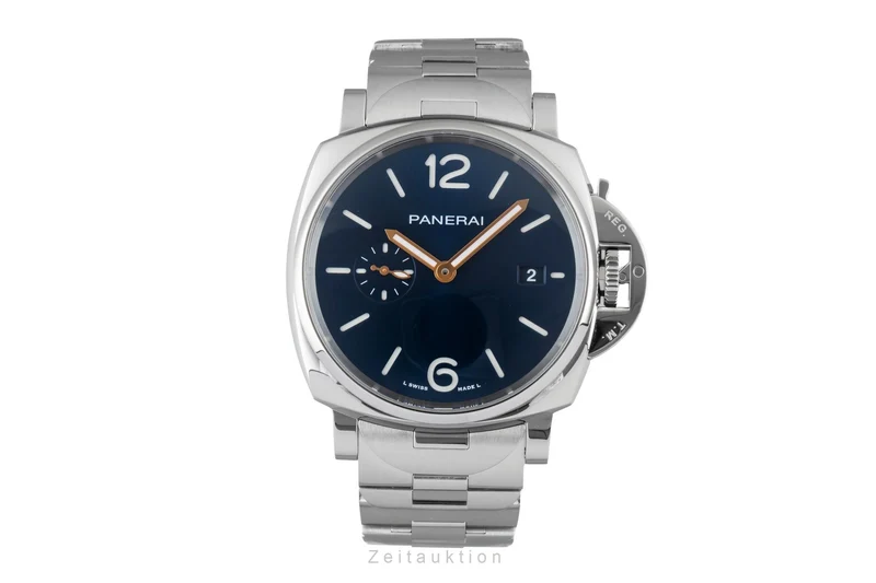 Panerai Luminor steel automatic men's watch PAM01124 LP: 8600EUR [2507320]