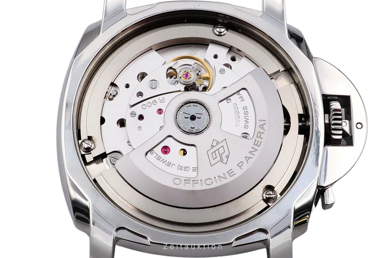 Panerai Luminor steel automatic men's watch PAM01124 LP: 8600EUR [2507320]