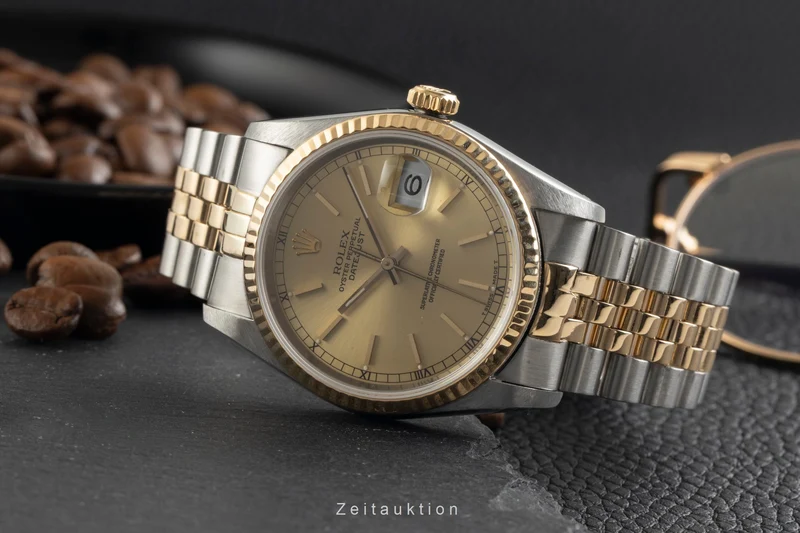 Rolex Datejust steel / gold automatic men's watch 16233 [2602334]