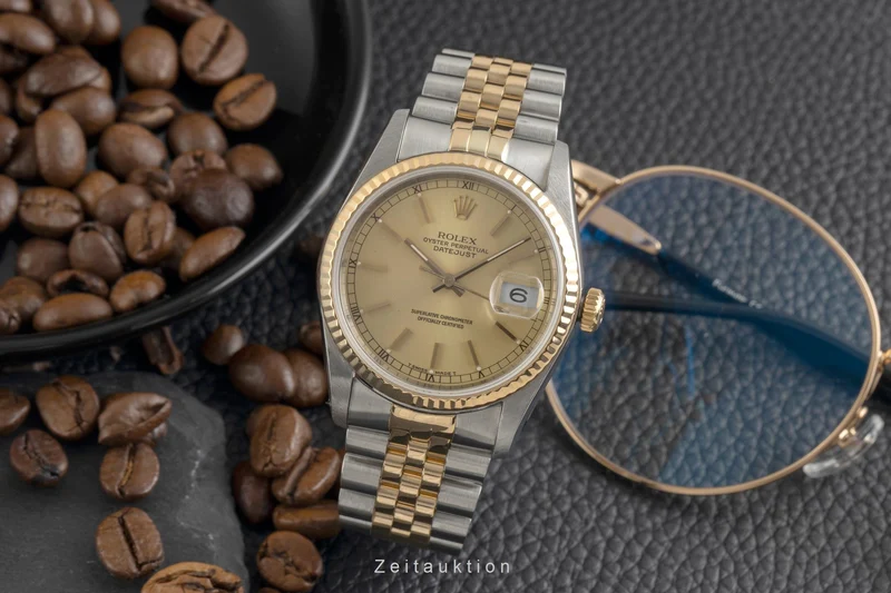 Rolex Datejust steel / gold automatic men's watch 16233 [2602334]