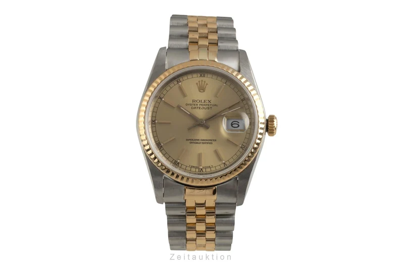 Rolex Datejust steel / gold automatic men's watch 16233 [2602334]