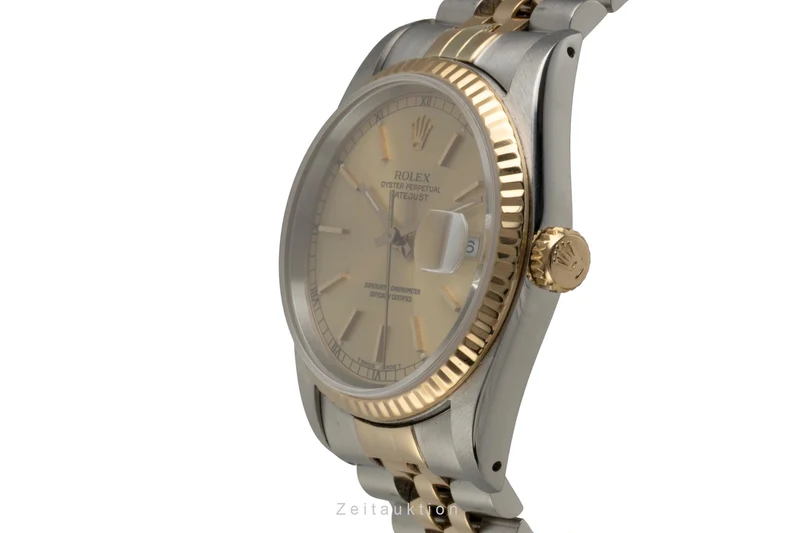 Rolex Datejust steel / gold automatic men's watch 16233 [2602334]