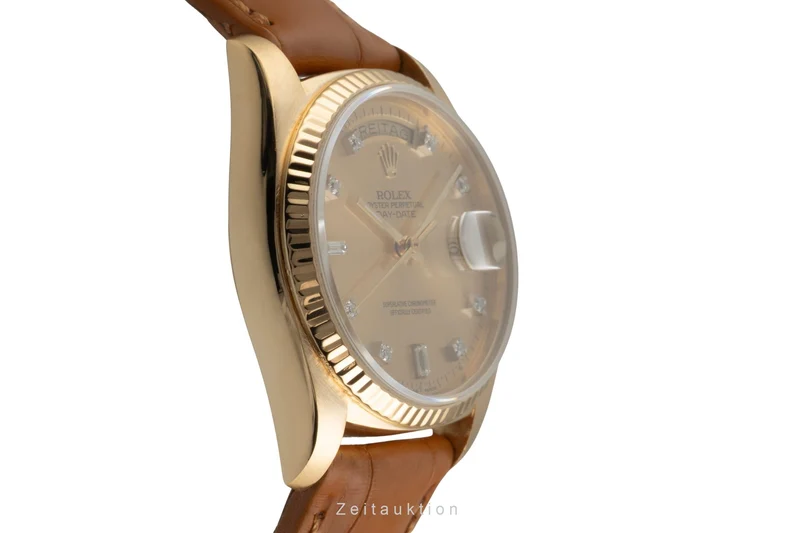 Rolex Day-Date 18 ct gold automatic men's watch 18038 Vintage [2602241]